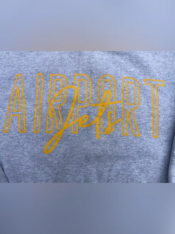 Gildan Travel Crewneck Sweatshirt, Airport Jets, Size S - Image 2