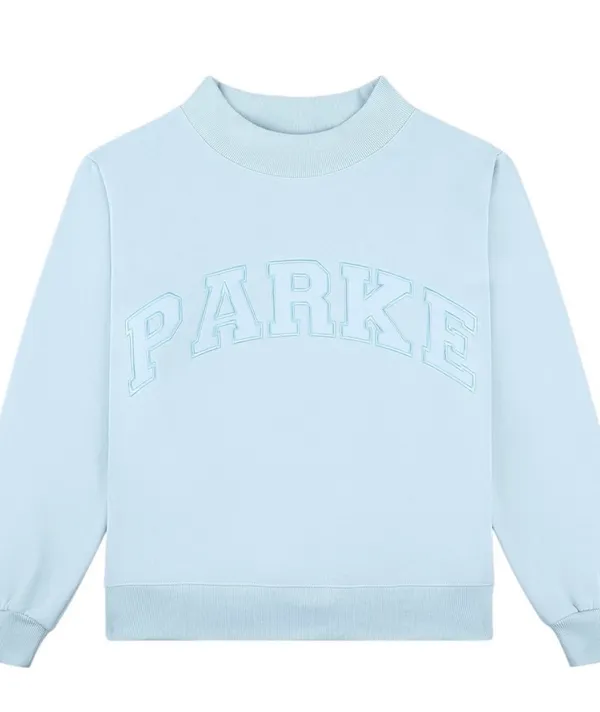 Parke fleece mockneck icy blue - Image 6