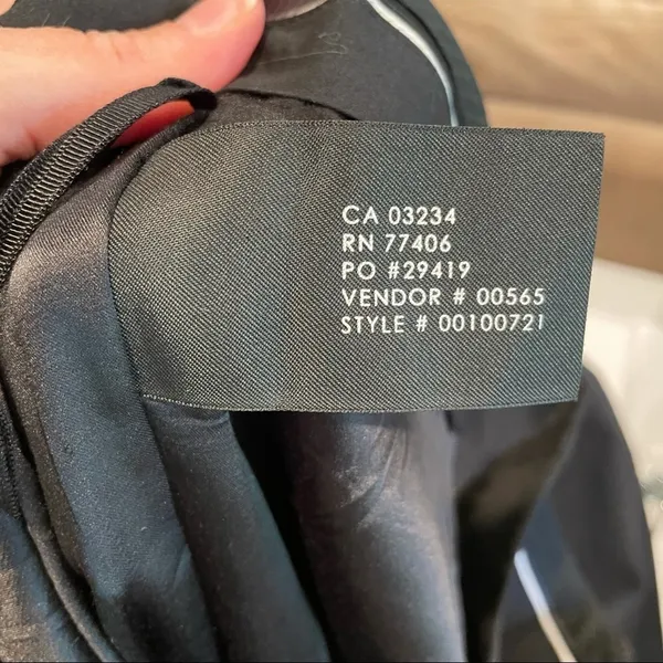 Club Monaco Black Wide Leg Trouser Dress Pants Womens 4 Preppy Career - Image 11