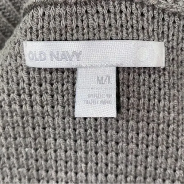 Old Navy Gray Sweater Kimono(Size M/L) - Image 5