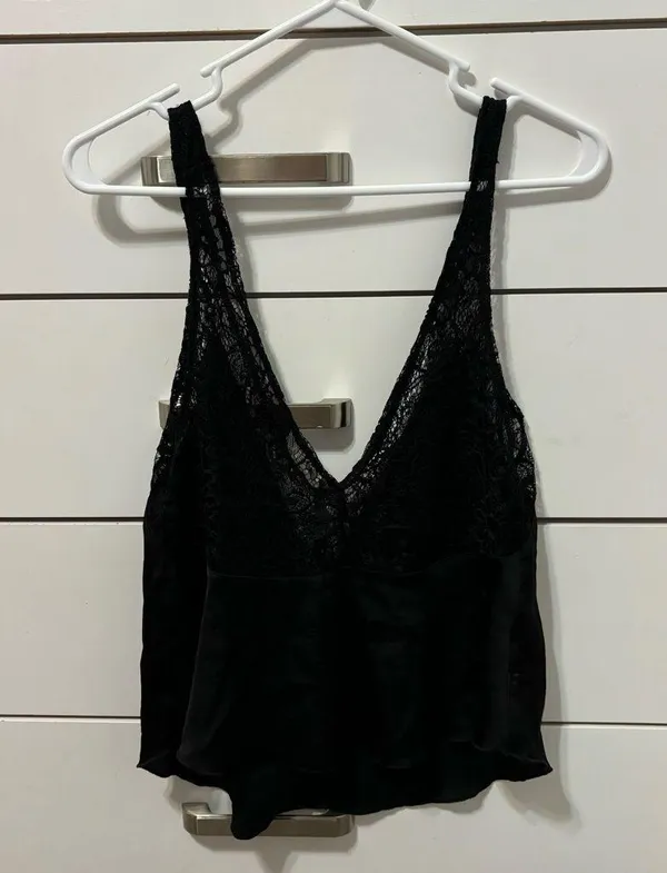 Free People In My Head Silk Satin Tank NWT - Image 4