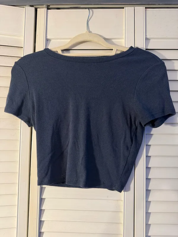 Magenta and Navy Garage Baby Tees - Image 5