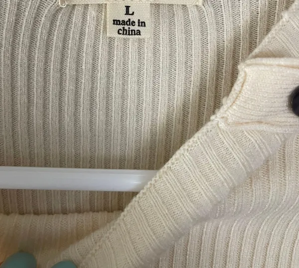 Tea N Rose Beige Long Sleeve Top - Image 3