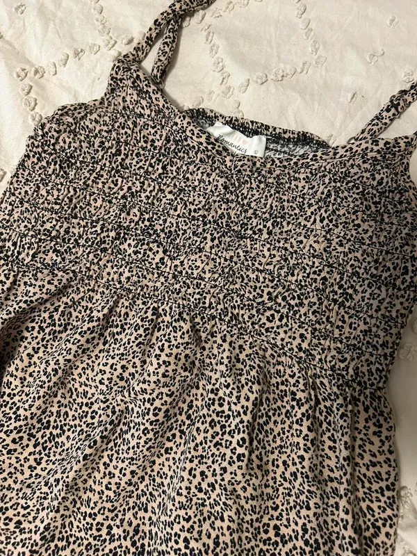Urban Romantics Y2K Leopard Print Tanktop - Image 2