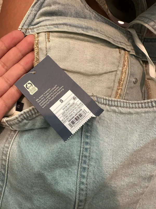 Universal Threads Denim Halter Top - Image 3