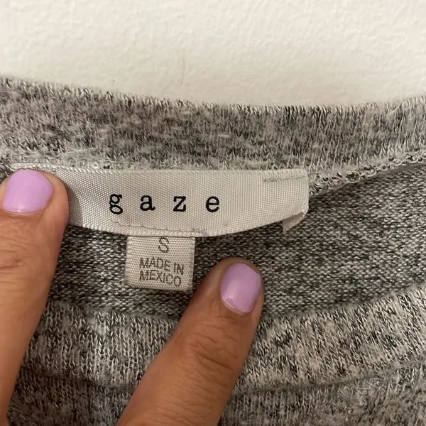 Long sleeve top Gray - Image 5