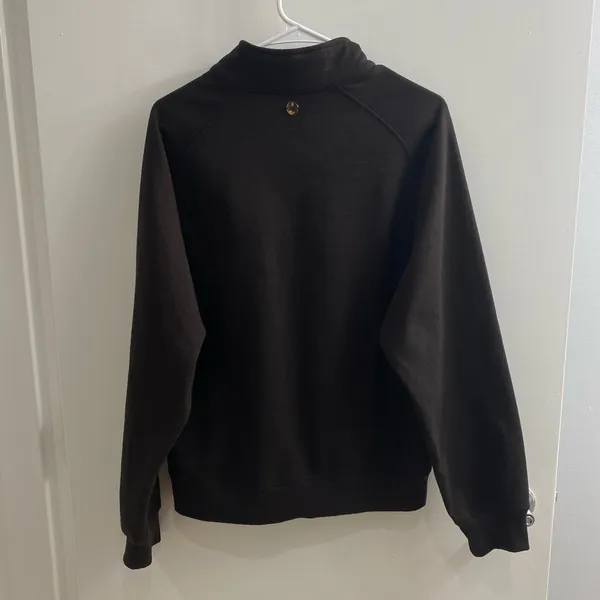 Zara Quarter-Zip Pullover Sweater Women’s Size L - Image 2