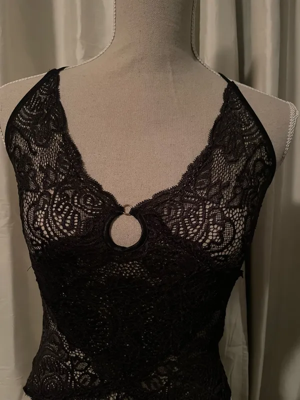Black Lace Teddy Victoria's Secret - Image 2