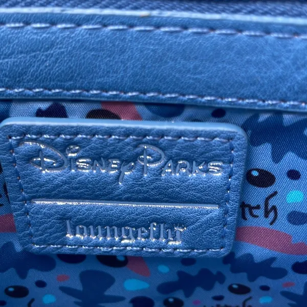 Disney Parks Loungefly Lilo and Stitch wallet Large Zip Around - Image 4