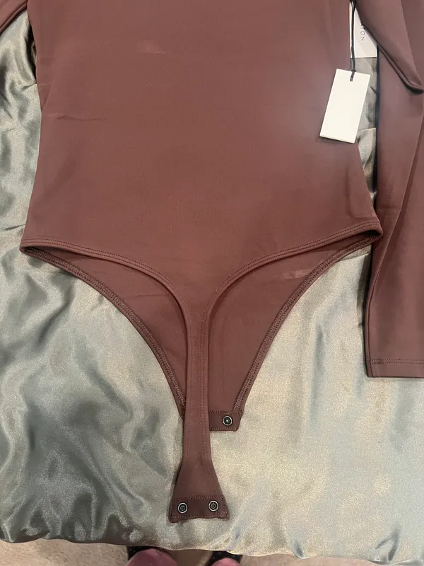Aritzia Brown Body Suit - Image 3