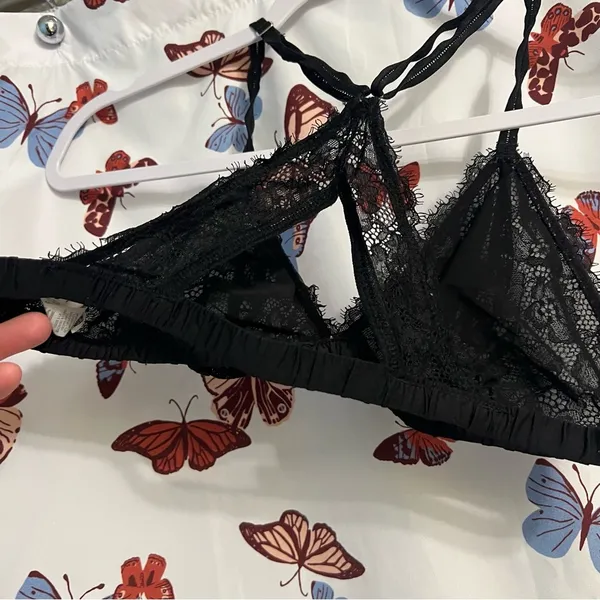 Aerie Lace triangle bralette - Image 3