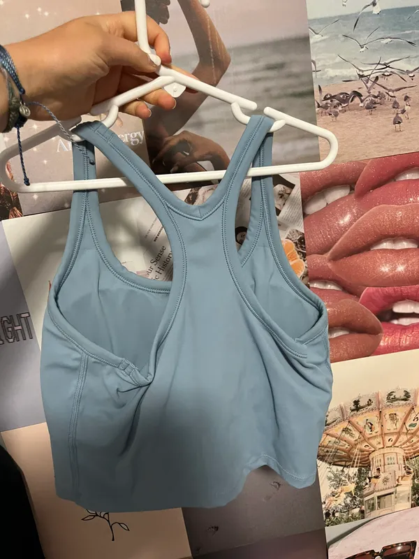 Light Blue Athletic Top - Image 2