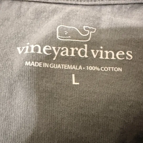 Vineyard Vines Classic Gray‎ Short Sleeve Tee - Image 3