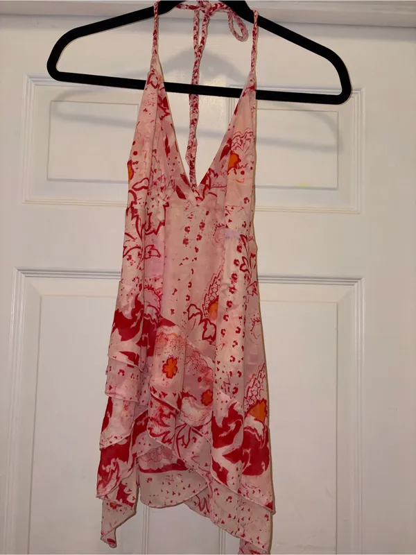Free People Sandra’s Rose Halter Top - Image 2