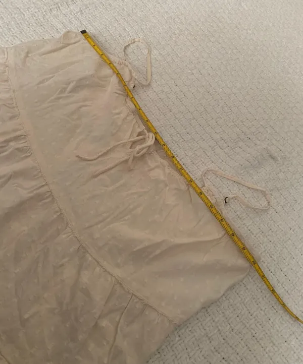 Cream Tank Top Size XL Like New - Image 4