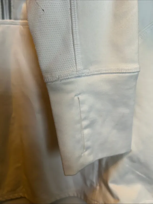 Athleta tech mesh detail half zip pull over size large - Image 6