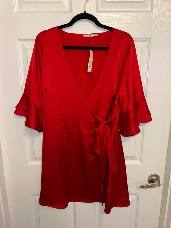 Francesca's Wrap Dress - Image 2
