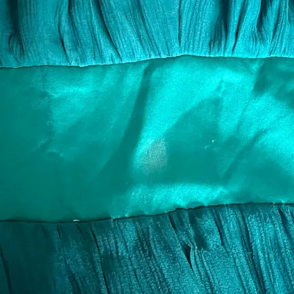 Alice&Trixie Silk Seafoam Green Aquamarine Blue Y2K Party Dress Homecoming Sz M - Image 8