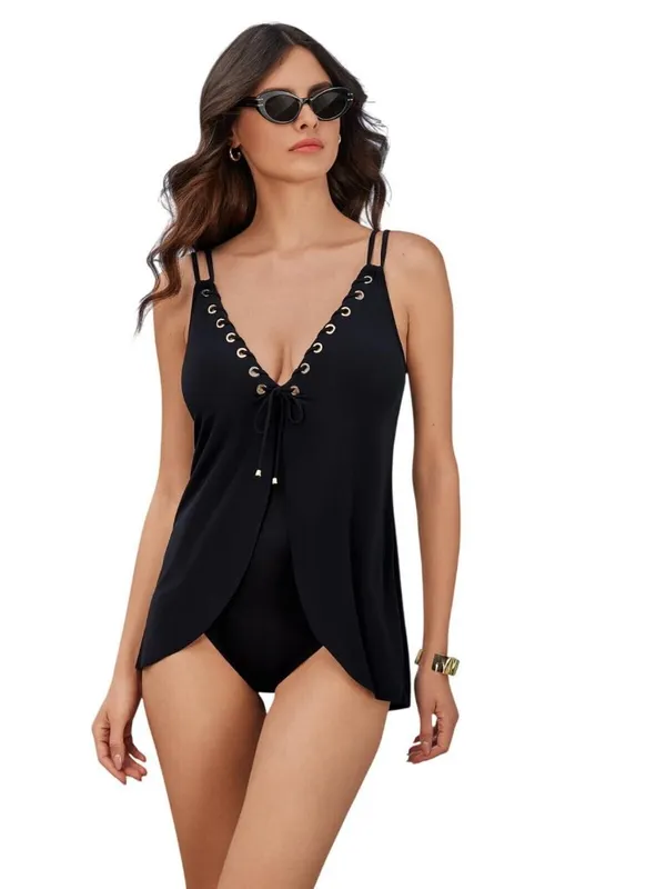Magicsuit Womens Hoops Parisa Soft Cup One Piece Swimsuit 0400022787906 Black 8 - Image 12