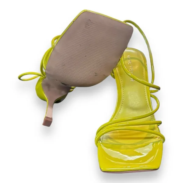 Marc Fisher Dareta Pump‎ Sandal Women's Yellow Sandal Sz 6 - Image 7