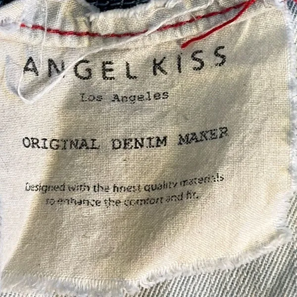 Angels Kiss Jean Shorts Size 17. Waist: 34 inches - Image 9