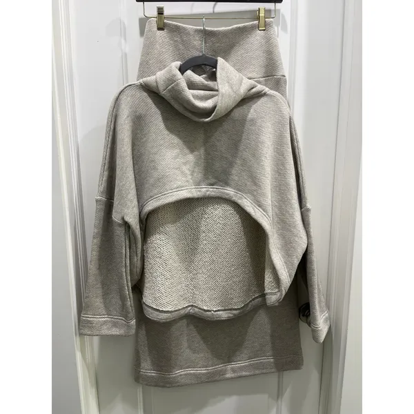 NWT Free People Milley Reversible Set in Wet Plaster Sz XS - Image 8