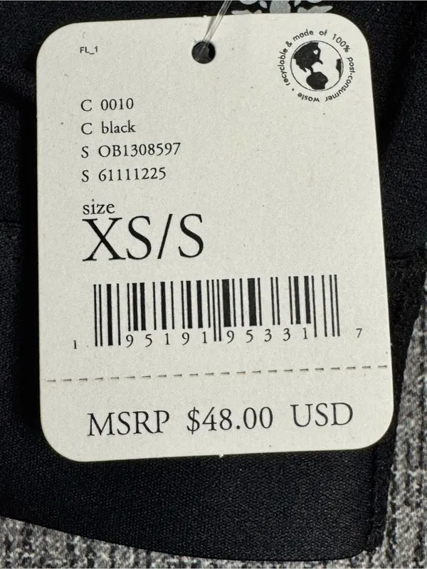 Free People Movement Women’s Black Bra - Image 8