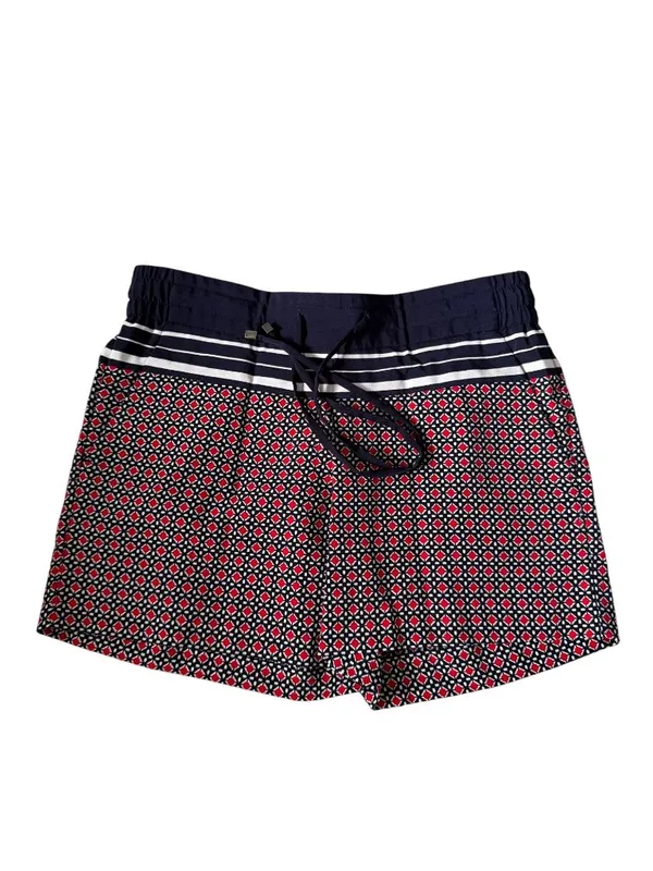 THE LIMITED Red Blue Casual Drawstring Shorts Size XS - Image 5