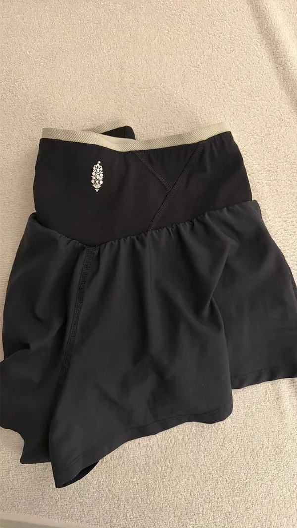 Free People Black Shorts Movement XS - Image 6