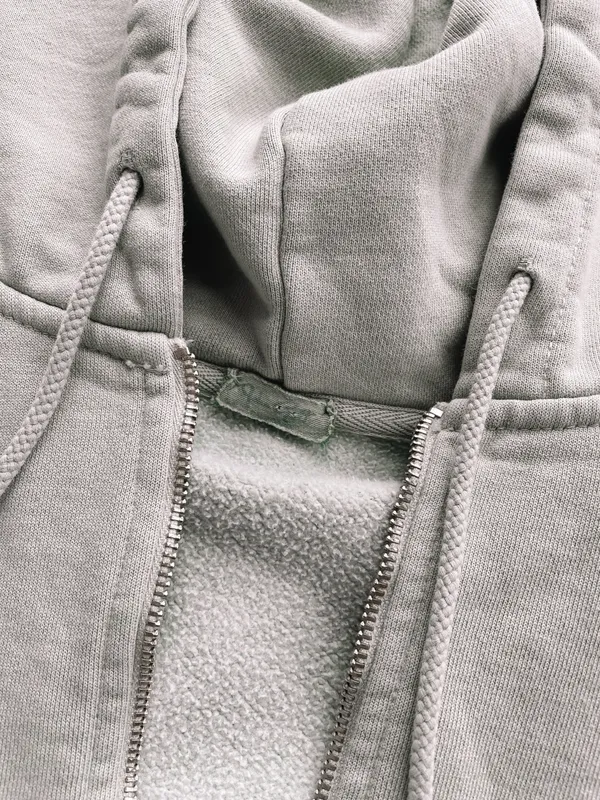 Brandy Melville Sage Green Zip Up Hoodie - Image 6
