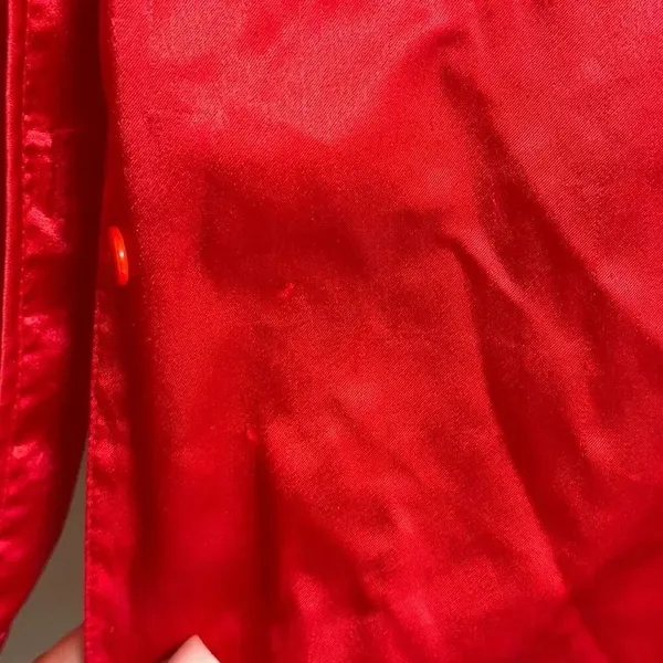 ✨Victoria's Secret Y2K Satin Pajama Red Sz Large Set✨ - Image 11