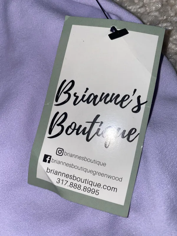 Boutique Top Purple - Image 2