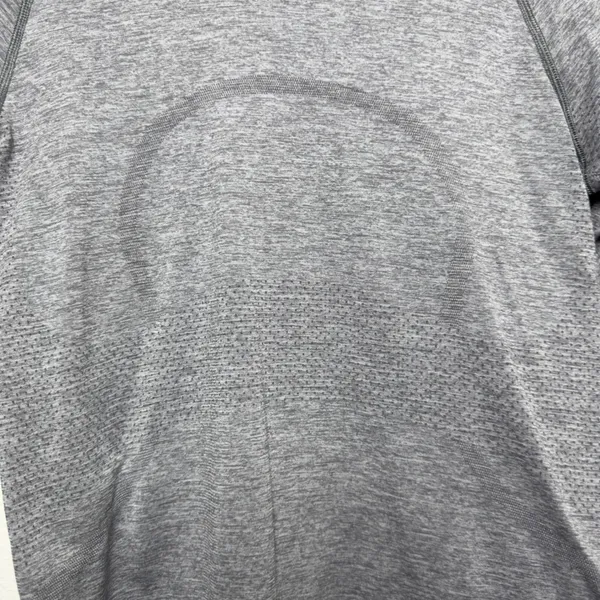 Lululemon Women Swiftly Tech Long Sleeve Shirt 2.0 Gray Crewneck Active 6 - Image 3