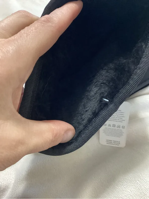 Women's Black Ankle Booties with Plush Lining - Image 2
