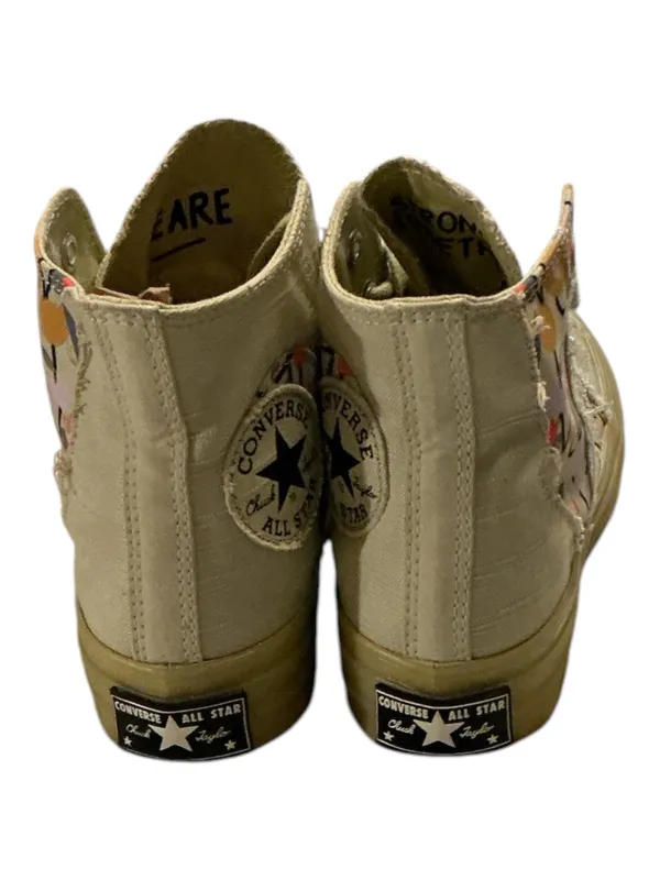 Converse Chuck 70 High "We Are Stronger Together" Floral Patchwork Sneakers - Size Women's 6.5 / Men's 4.5n - Image 4