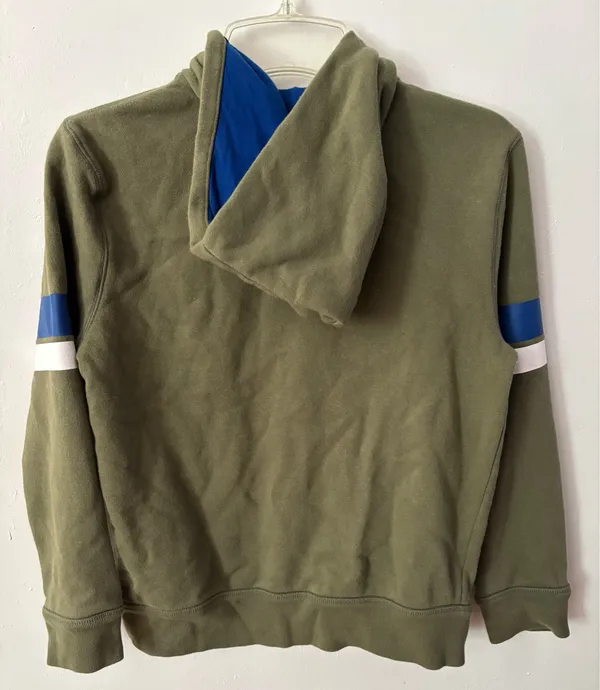 Gap Olive Green Zip Up Hoodie - Image 3