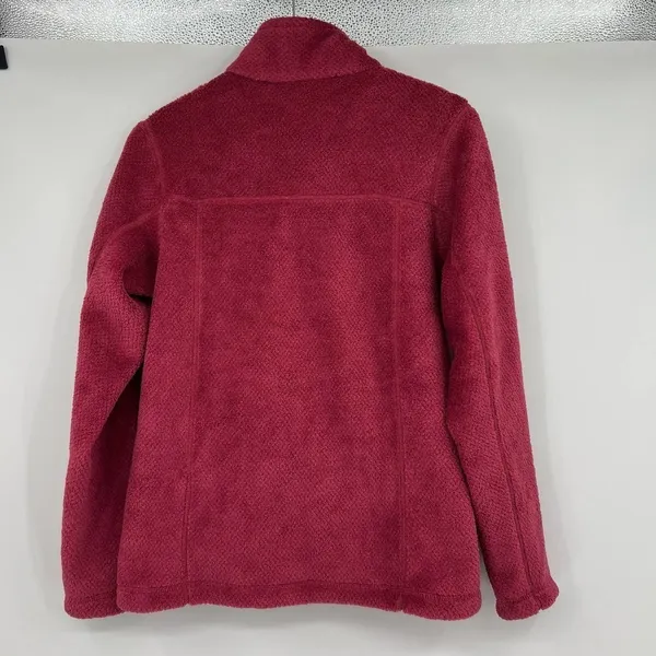 PATAGONIA Synchilla Retool Snap-T Pullover magenta / pink pockets size medium - Image 3