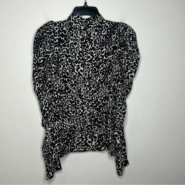 Zara puffed sleeves blouse‎ lightweight new with tags size medium - Image 2