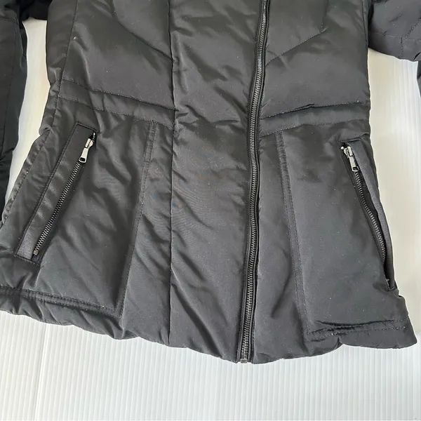 Zara Women’s Down Quilted Anorak Puffer Jacket, XS - Image 7