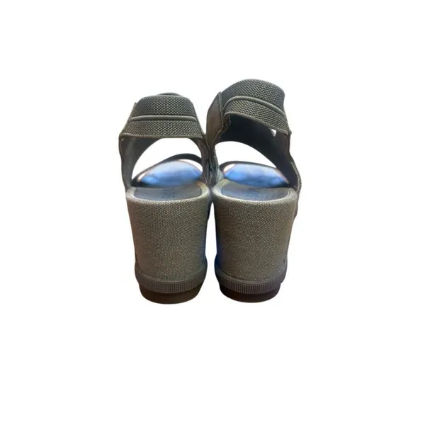 Sorel Joanie II Slingback Wedge Sandal Grey 8.5 - Image 6