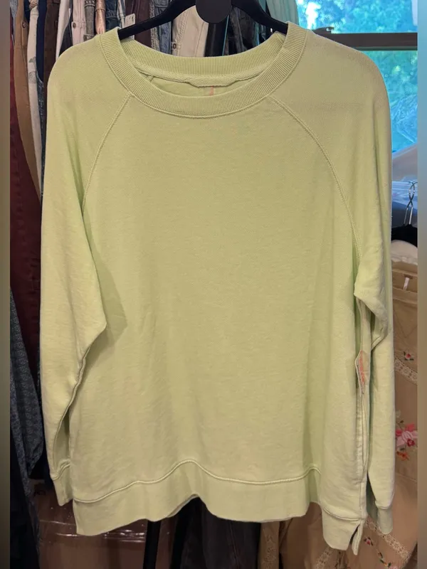 NWT Free People FP Movement Playbook Tunic - lemongrass light green - XS - Image 7