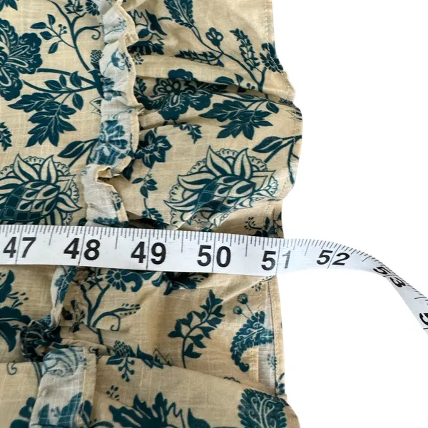 Tuckernuck Anna Cate Floral Midi Dress Yellow Blue - Image 10