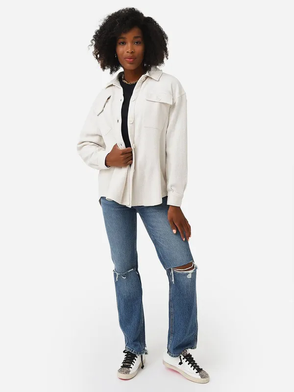 Z SUPPLY AUSTEN WASHED SHIRT JACKET - Image 2