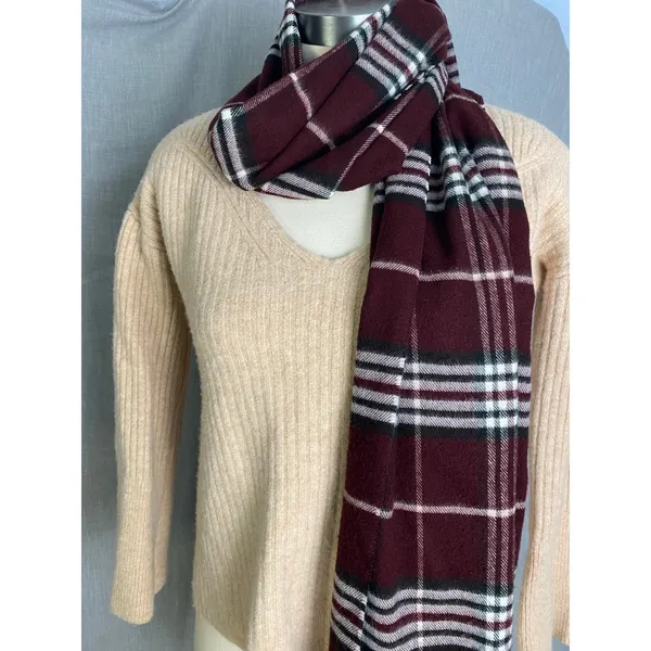 Rag & Bone Sweater‎ XS Oatmeal 100% Merino Wool Ribbed V Neck Bell Sleeve - Image 8