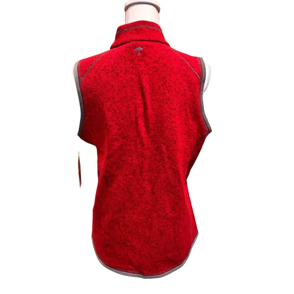 Arborwear Womens Red Fleece Vest Full Zip‎ Outdoor Workwear Size M NWT - Image 2
