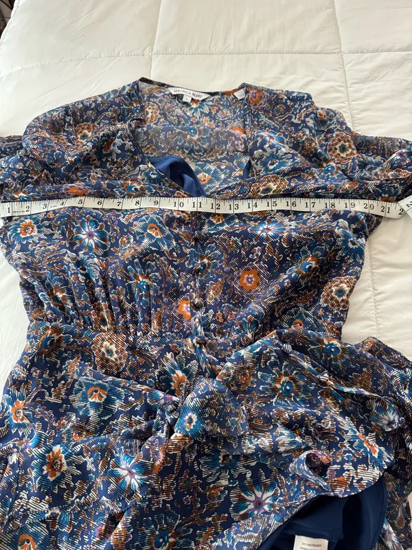 Veronica Beard silk boho dress size 8 - Image 6