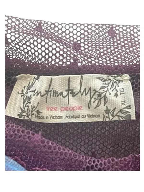 new Free People Intimately x REVOLVE 𖦹 Airbrush Dreams Cami 𖦹 Night Combo 𖦹 XL - Image 10