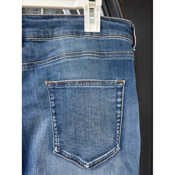 ASOS‎ Denim Womens High Rise Skinny Jeans Blue Medium Wash Size UK 18/32 - Image 9