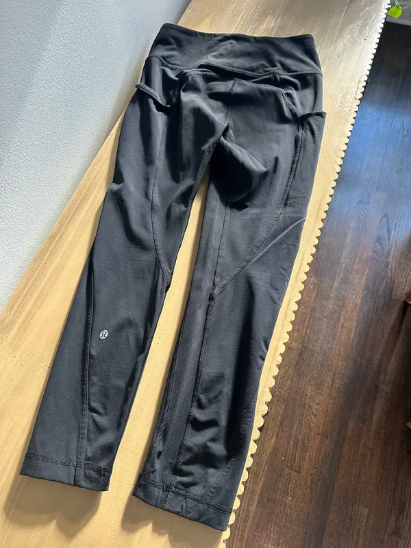 Lululemon All the Right Places High- Rise Crop 23" Black 6 - Image 2