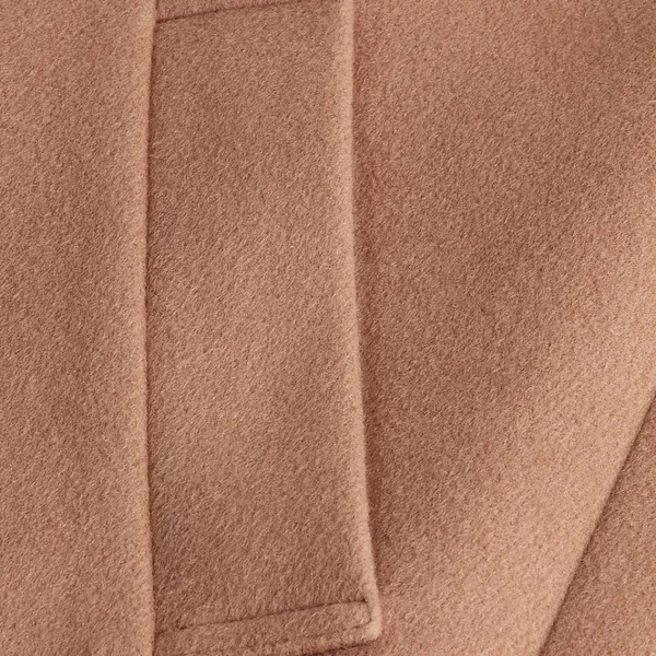 EXPRESS Wool-Blend Cocoon Coat Winter Peacoat Trench Tan Size Medium NWT - Image 6
